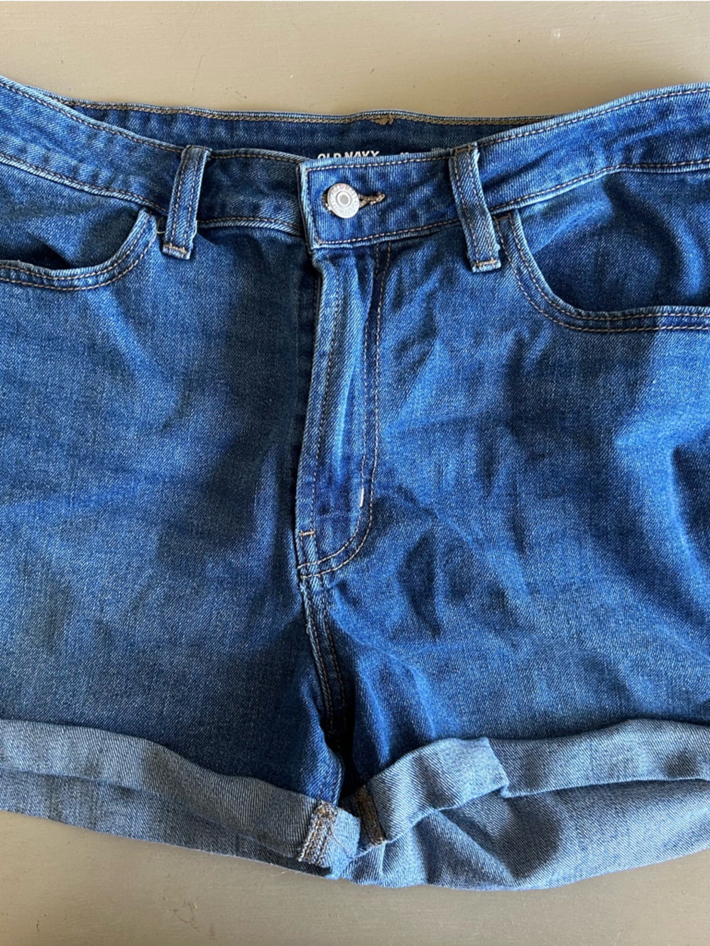 Old Navy Wow High Rise Blue Relaxed Denim Jeans